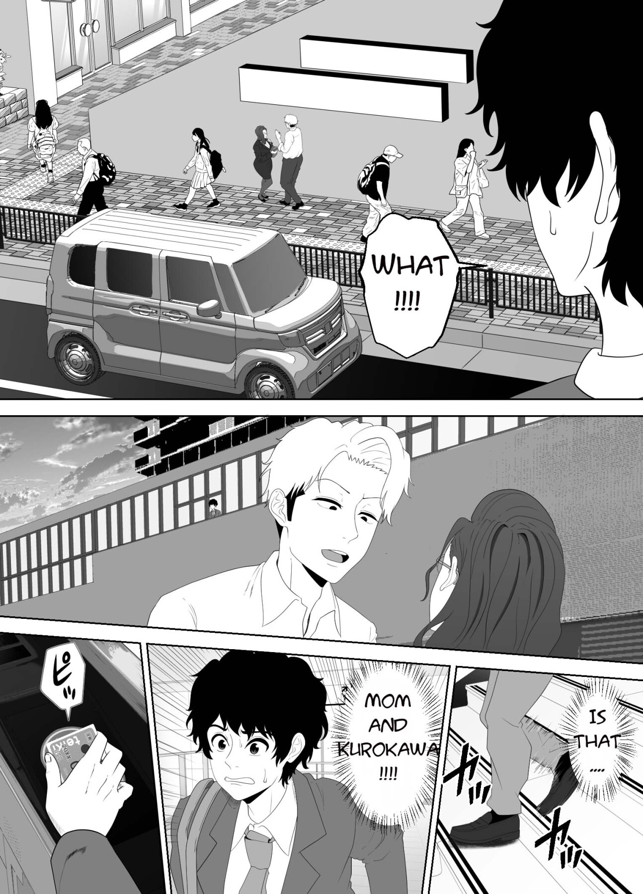 Hentai Manga Comic-Fallen mother after school-Read-16